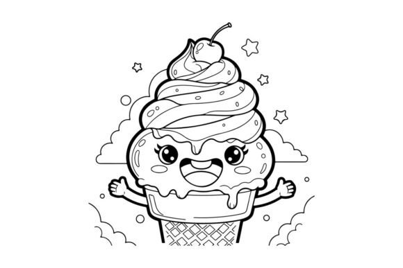 Angry Ice Cream Character Melting Vector Graphics Review