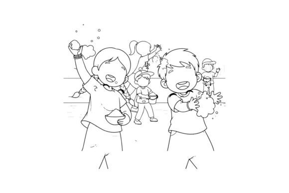 Children Eating Ice Cream Happy Summer D Graphics Review