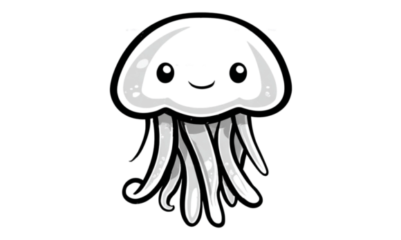 Cute Jellyfish Illustration PNG SVG: A Designer’s Embroidery Review