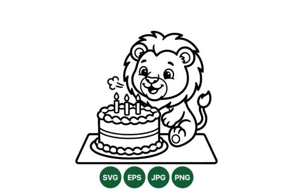 Cute Lion Birthday Clipart: Designer Embroidery Review