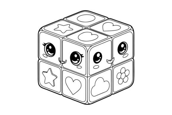 Cute Love Themed Dice Graphics & Illustrations Review