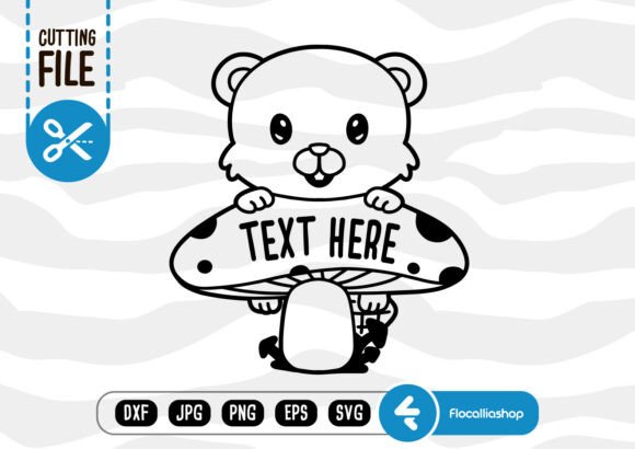 Mushroom Split Monogram, Beaver SVG: Graphics & Crafts Review