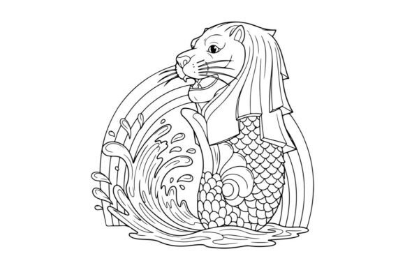 Mythical Seahorse Bride Wedding Vector I: Graphics & Illustrations