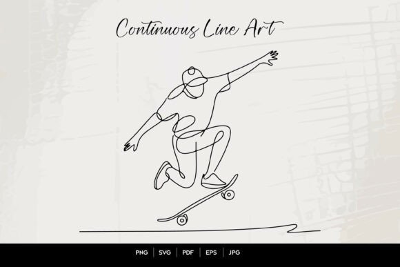 Skateboard Jump Line Art: A Designer’s Embroidery Review