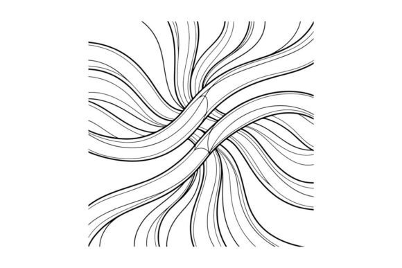 Wavy Ribbon Pattern: Graphics & Coloring Pages Amp Review