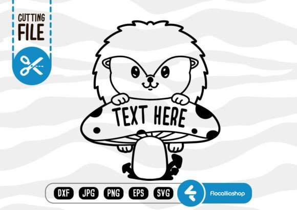 Woodland Creature Outline Hedgehog SVG: Craft & Graphics Review