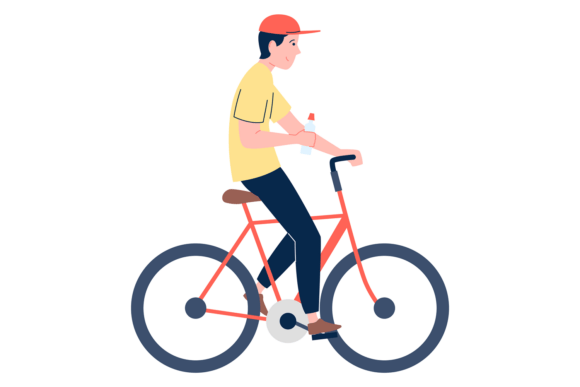 Young Boy Ride Bicycle – Summer Kid Activity Review